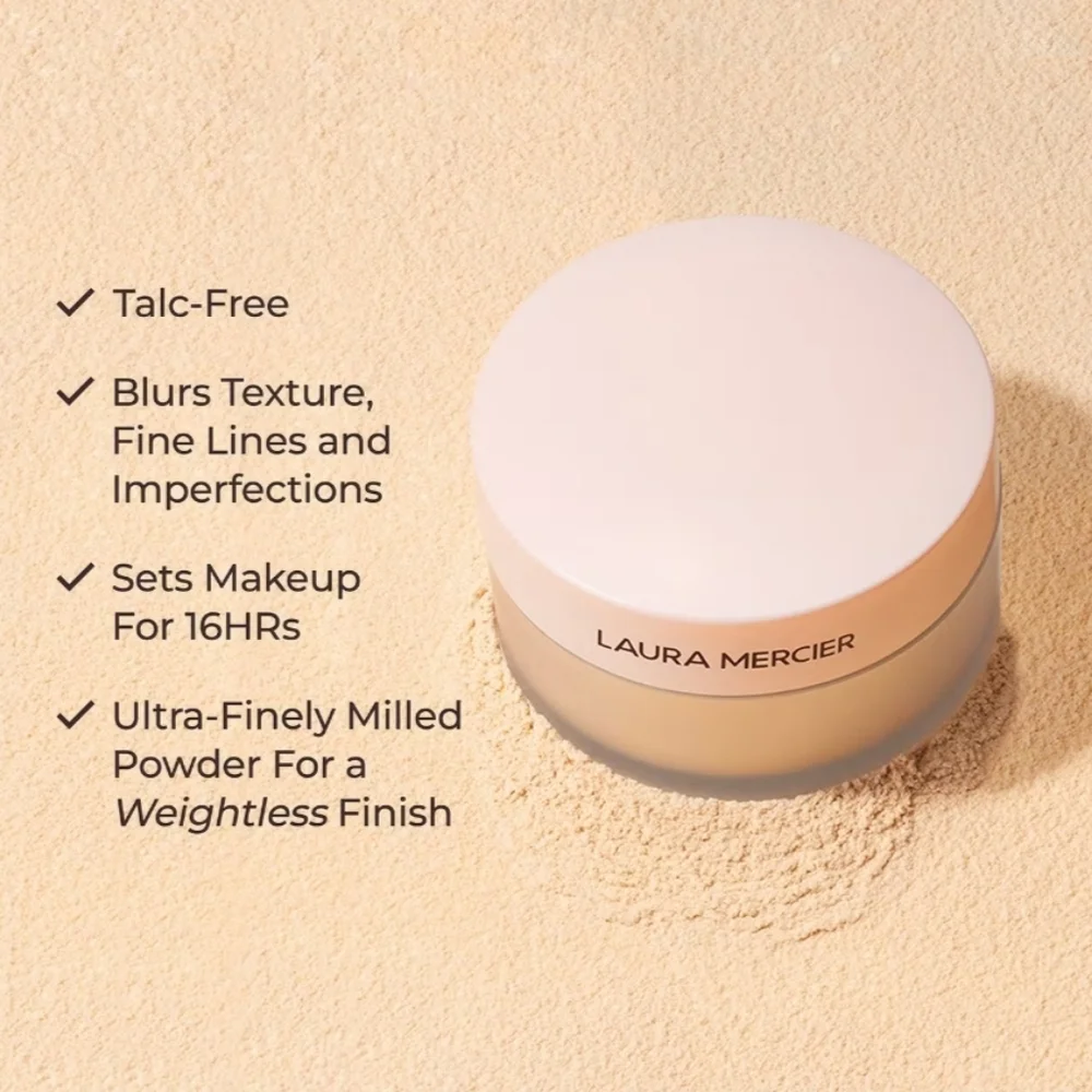 🌺Laura Mercier Medium Deep Translucent Loose Setting Powder Ultra Blur